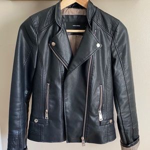 Faux Leather Jacket